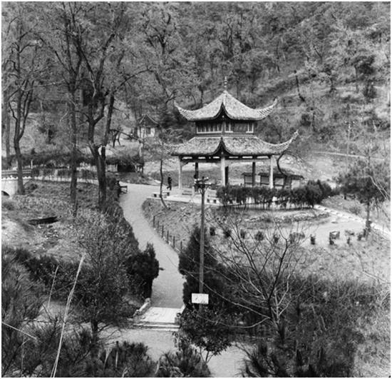 A scenic view of Changsha Aiwanting