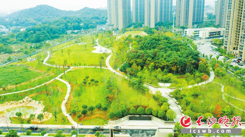 A scenic view of Changsha Handai Changsha Wangling Muqun