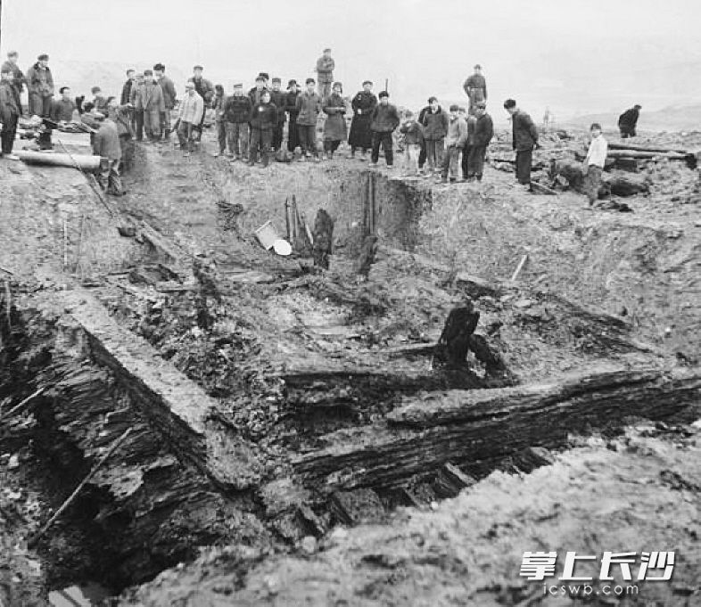 A scenic view of Changsha Handai Changsha Wangling Muqun