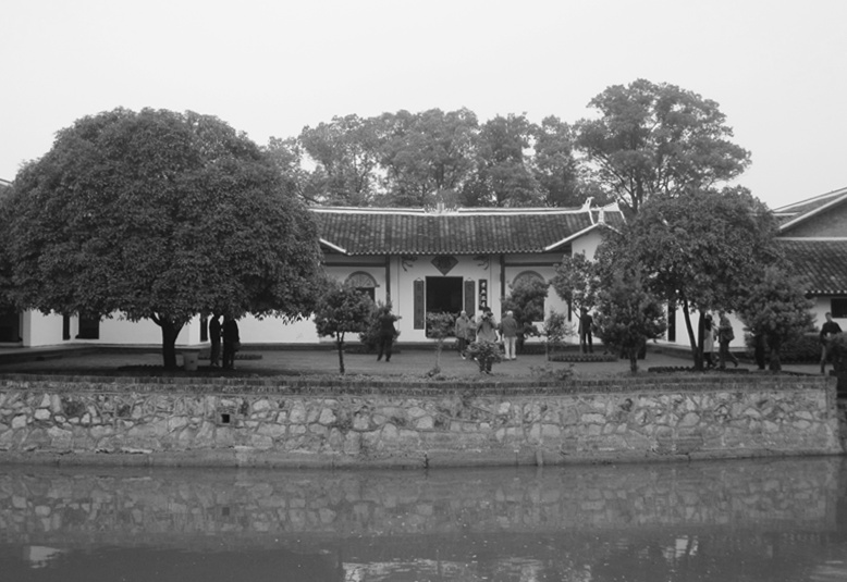 A scenic view of Changsha Huangxing Guju Mu