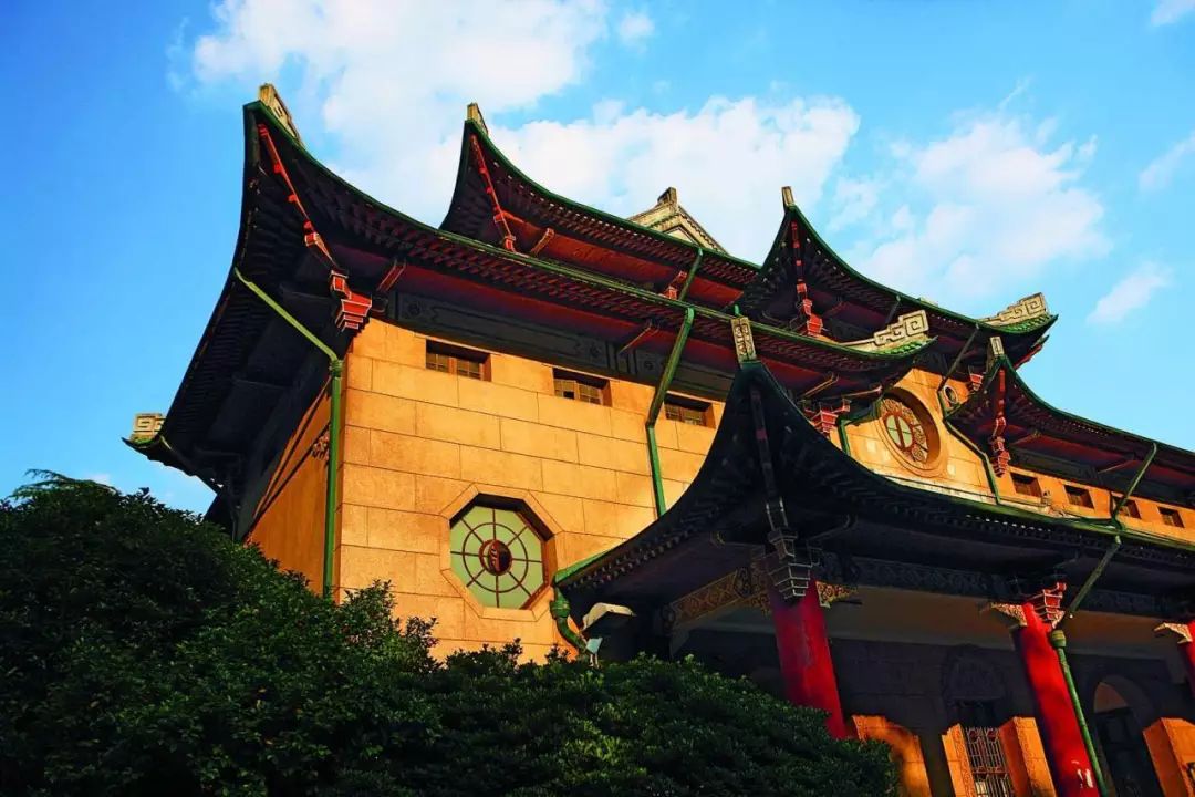 A scenic view of Changsha Hunan Daxue Zaoqi Jianzhuqun