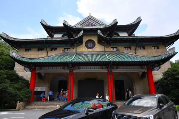 A scenic view of Changsha Hunan Daxue Zaoqi Jianzhuqun