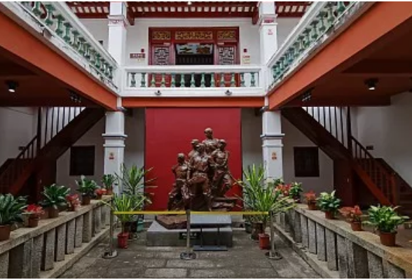 A scenic view of Changsha Hunan Sheng Suweiai Zhengfu Jiuzhi