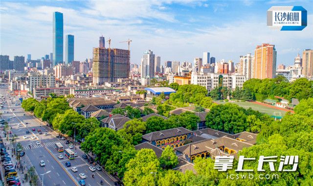 A scenic view of Changsha Hunan Shengli Diyi Shifan Xuexiao Jiuzhi