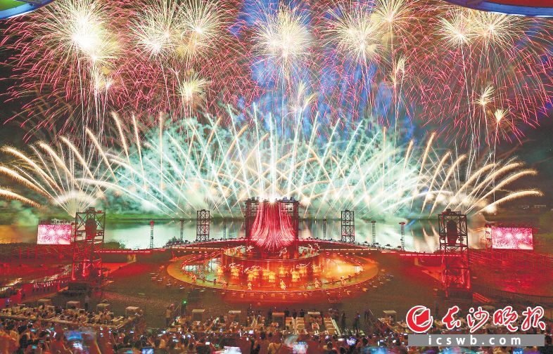 A scenic view of Changsha Liuyang Hongyifangmianjun Huodong Jiuzhi