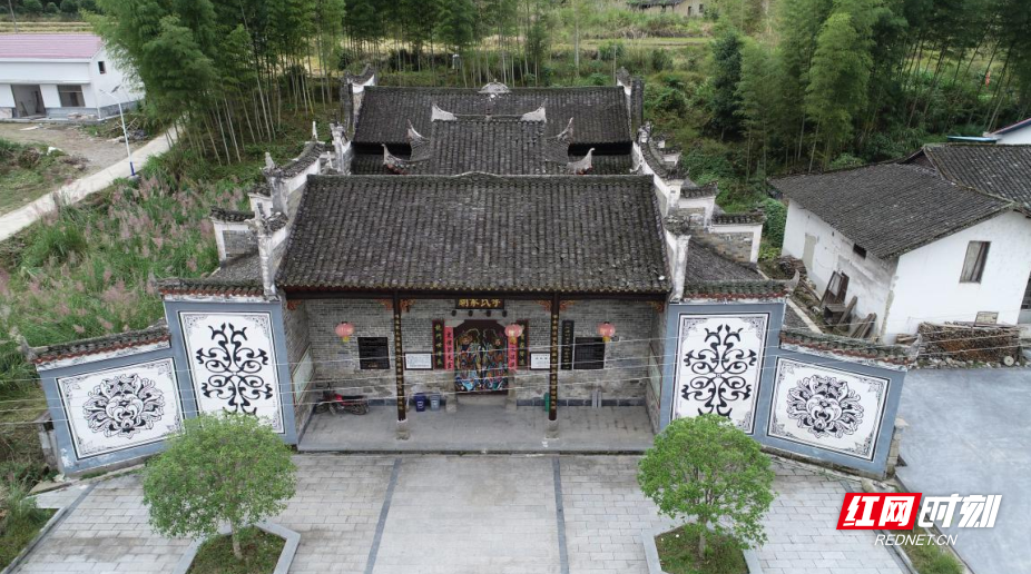 A scenic view of Changsha Liuyang Hongyifangmianjun Huodong Jiuzhi