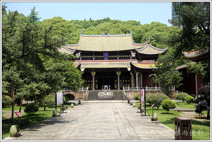 A scenic view of Changsha Liuyang Wenmiao
