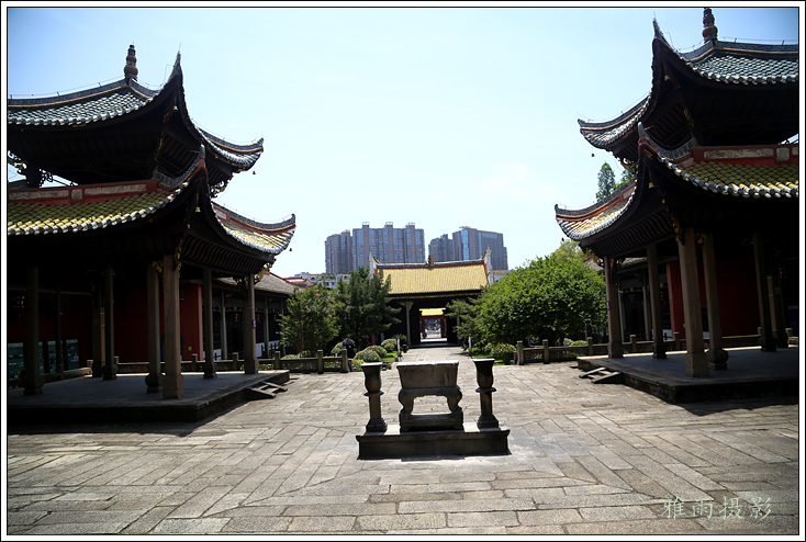 A scenic view of Changsha Liuyang Wenmiao