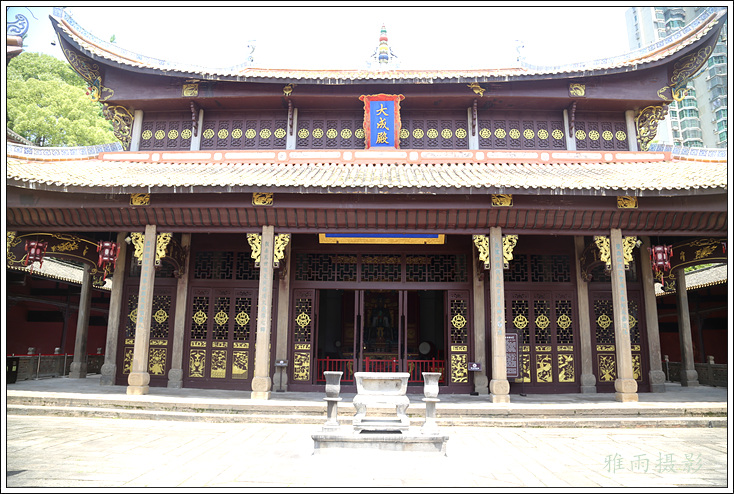 A scenic view of Changsha Liuyang Wenmiao