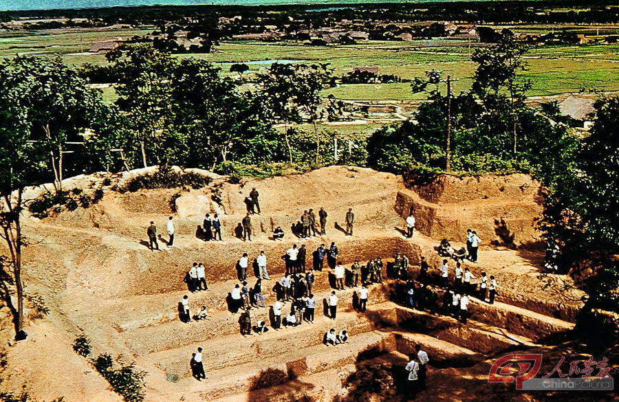 A scenic view of Changsha Mawangdui Hanmu