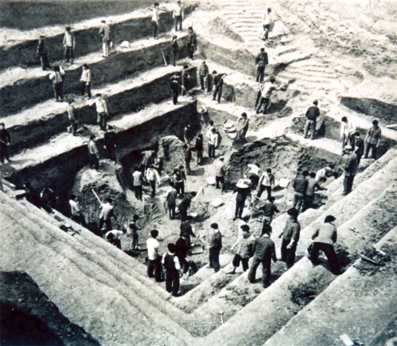 A scenic view of Changsha Mawangdui Hanmu