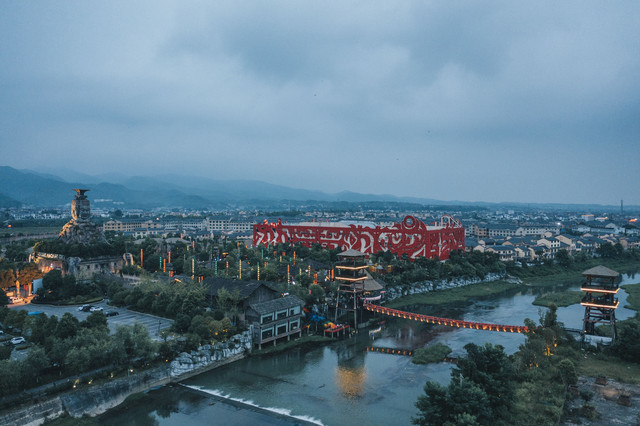 A scenic view of Changsha Tanheli Yizhi