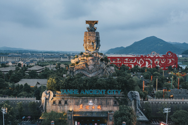 A scenic view of Changsha Tanheli Yizhi