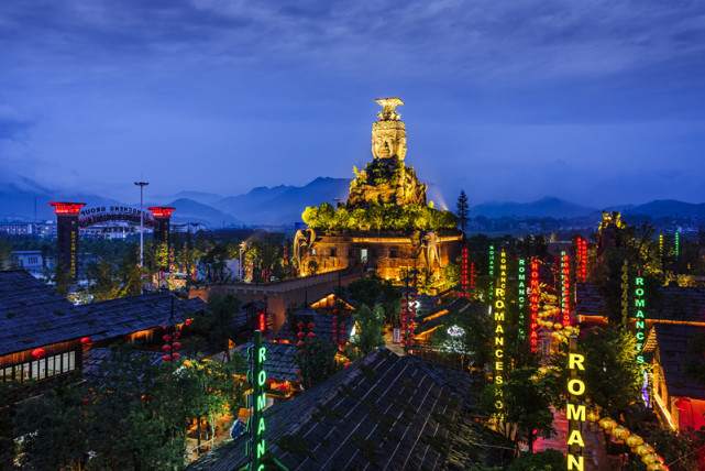 A scenic view of Changsha Tanheli Yizhi