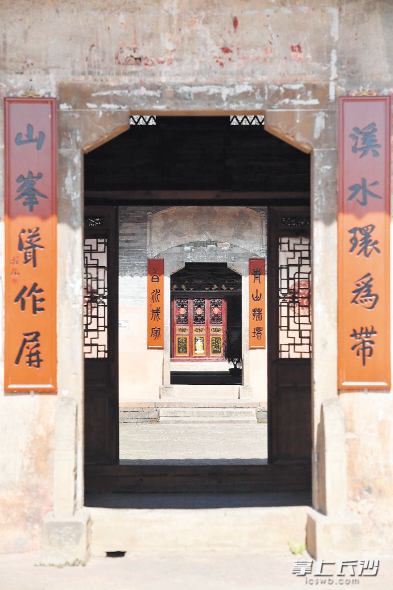 A scenic view of Changsha Taoshuwan Liushi Dawu