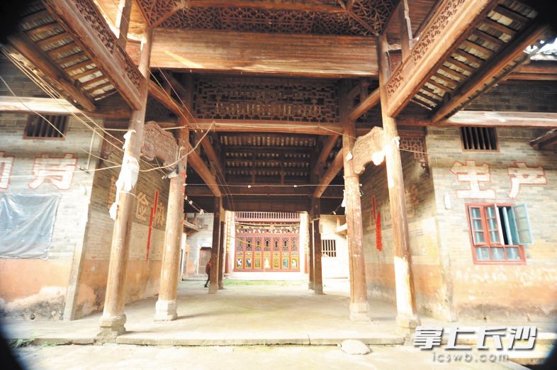 A scenic view of Changsha Taoshuwan Liushi Dawu