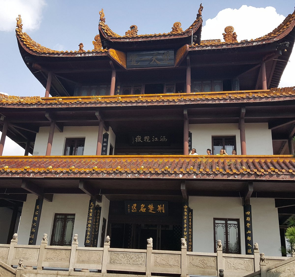 A scenic view of Changsha Tianxinge Guchengqiang