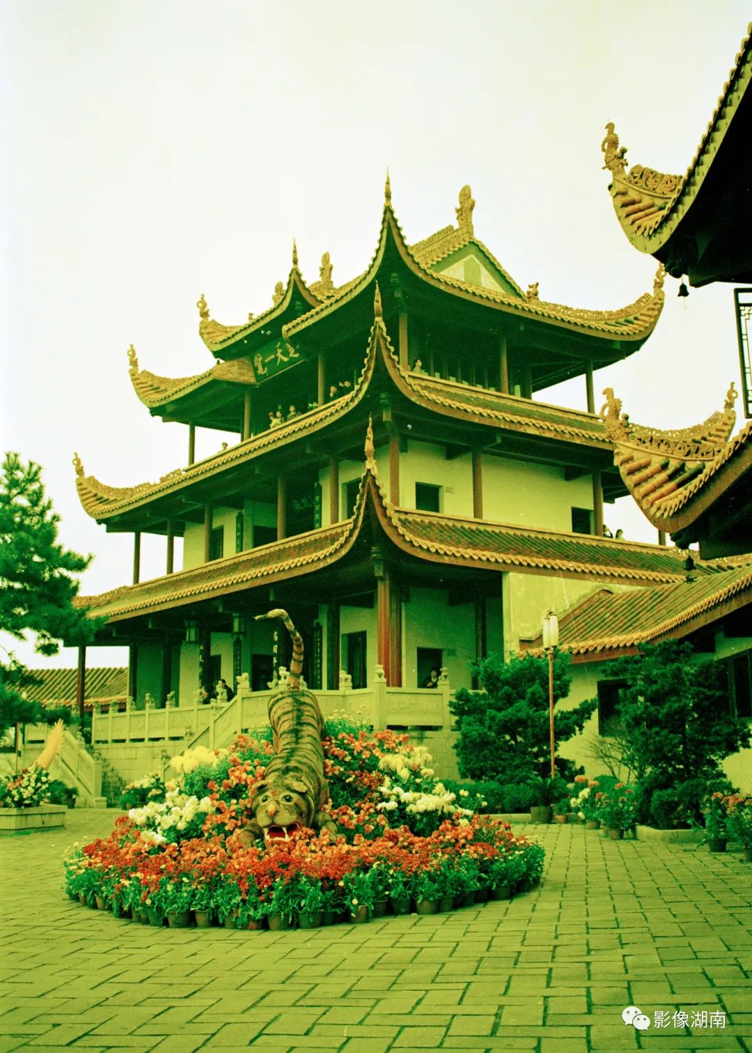 A scenic view of Changsha Tianxinge Guchengqiang