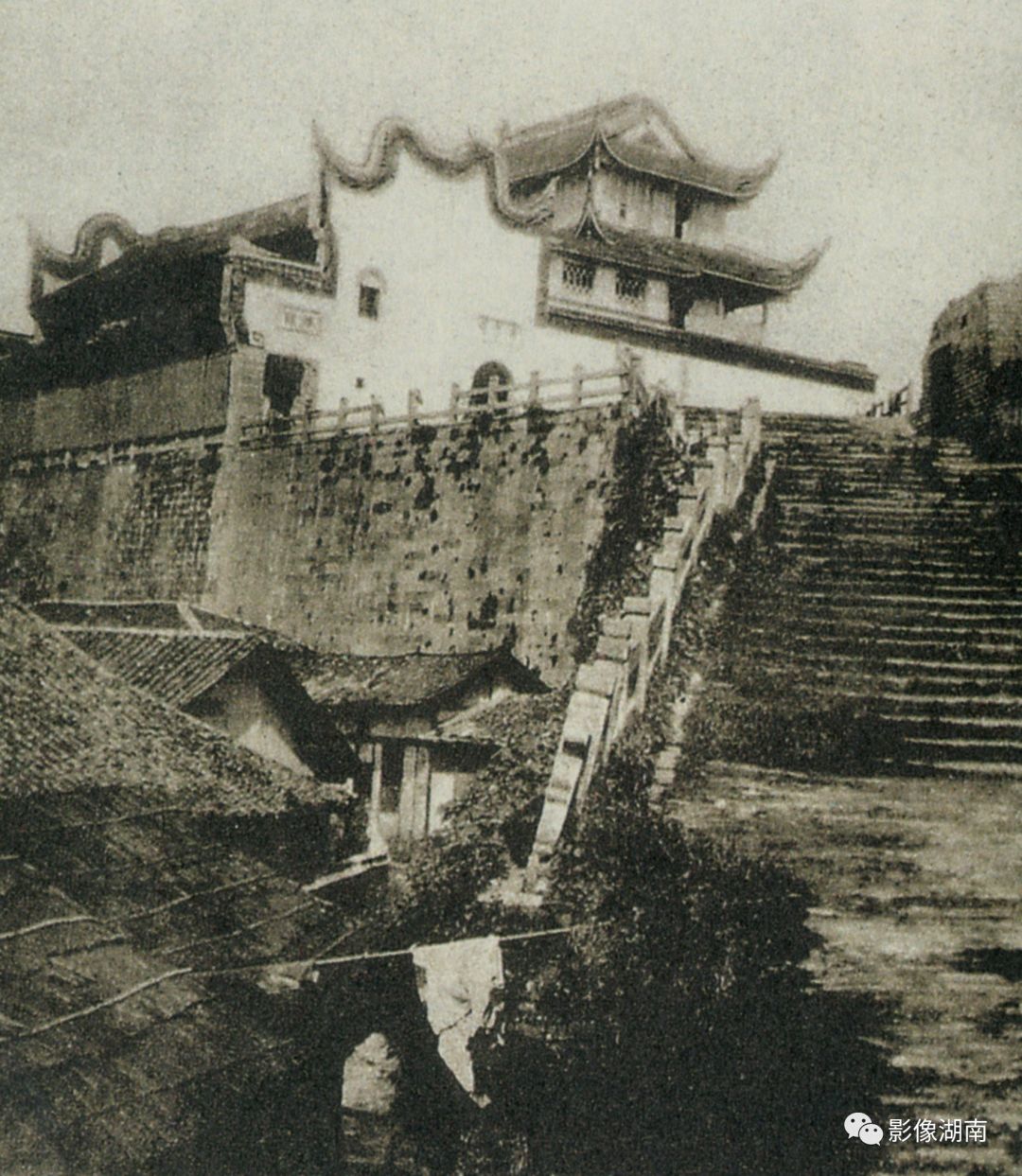 A scenic view of Changsha Tianxinge Guchengqiang