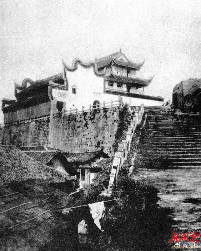 A scenic view of Changsha Tianxinge Guchengqiang