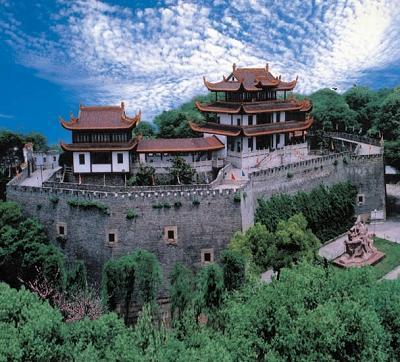 A scenic view of Changsha Tianxinge Guchengqiang