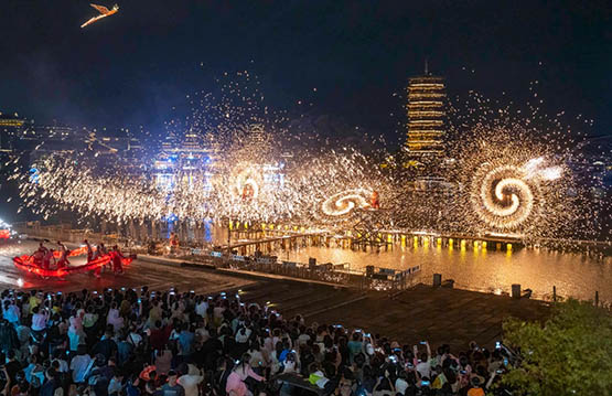 A scenic view of Changsha Tongguan Yao Yizhi