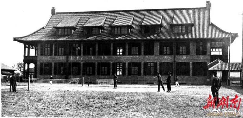 A scenic view of Changsha Xiangya Yiyuan Yixueyuan Zaoqi Jianzhu