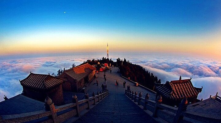 A scenic view of Changsha Xinmin Xuehui Jiuzhi
