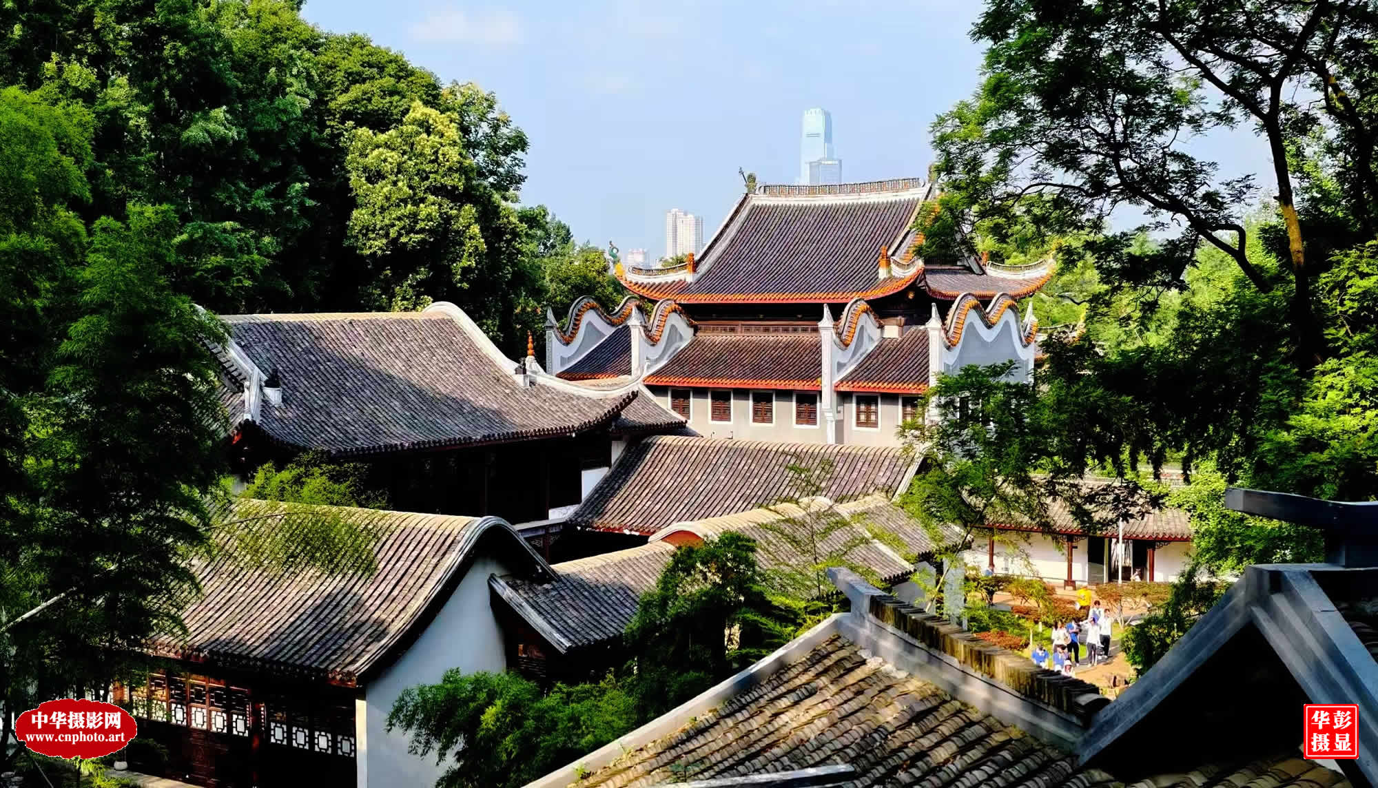 A scenic view of Changsha Yuelu Shuyuan