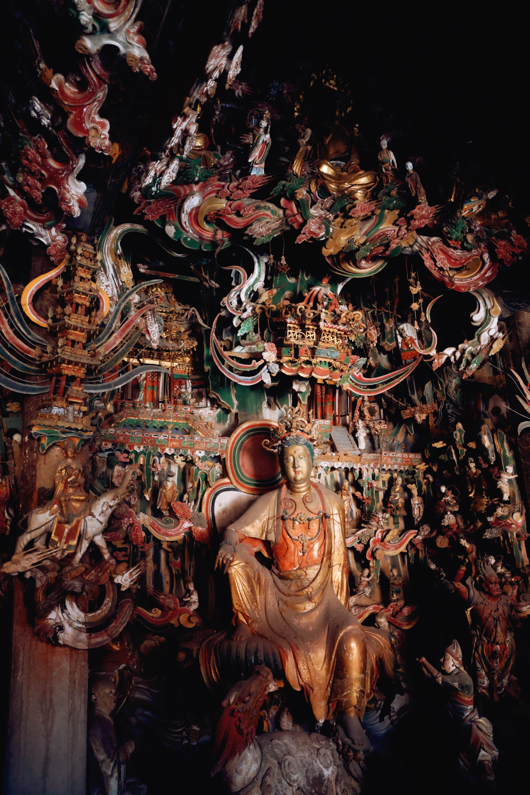A scenic view of Changzhi Baofeng Temple