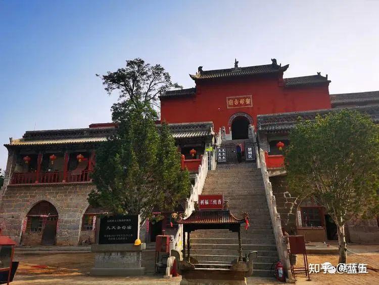 A scenic view of Changzhi Beiganquan Shengmu Temple