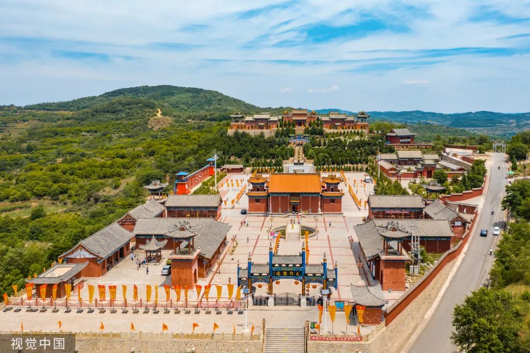 A scenic view of Changzhi Beihe Yandi Temple