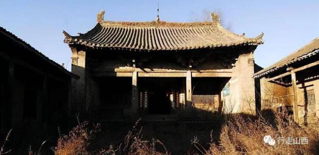 A scenic view of Changzhi Beishe Sanjun Temple