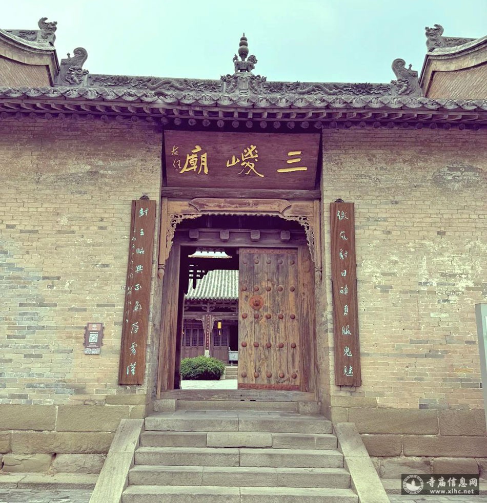 A scenic view of Changzhi Beishe Sanjun Temple