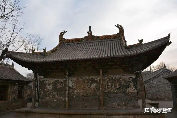 A scenic view of Changzhi Bucun Yuhuang Temple