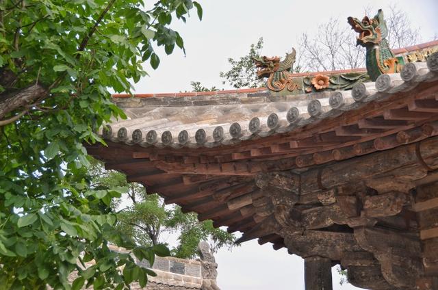 A scenic view of Changzhi Bucun Yuhuang Temple