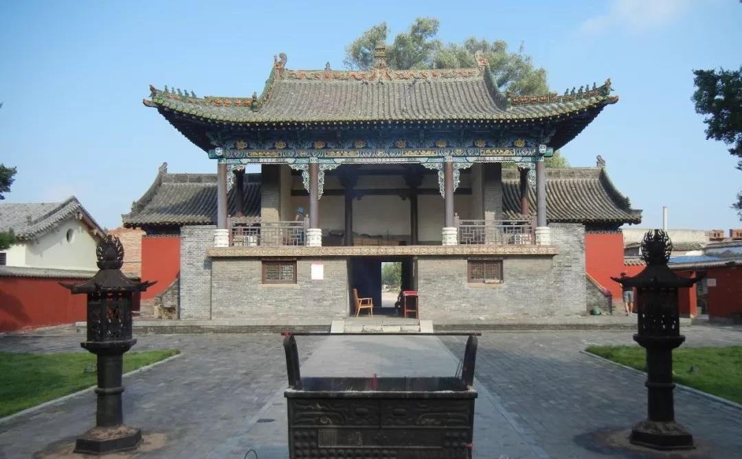 A scenic view of Changzhi Changning Da Miao