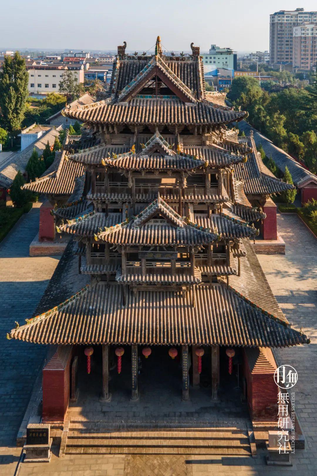 A scenic view of Changzhi Changzi Confucian Temple Hall