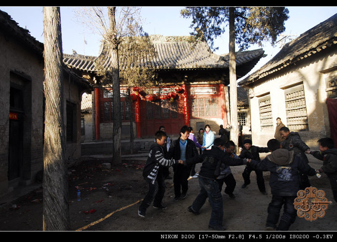 A scenic view of Changzhi Changzi Confucian Temple Hall