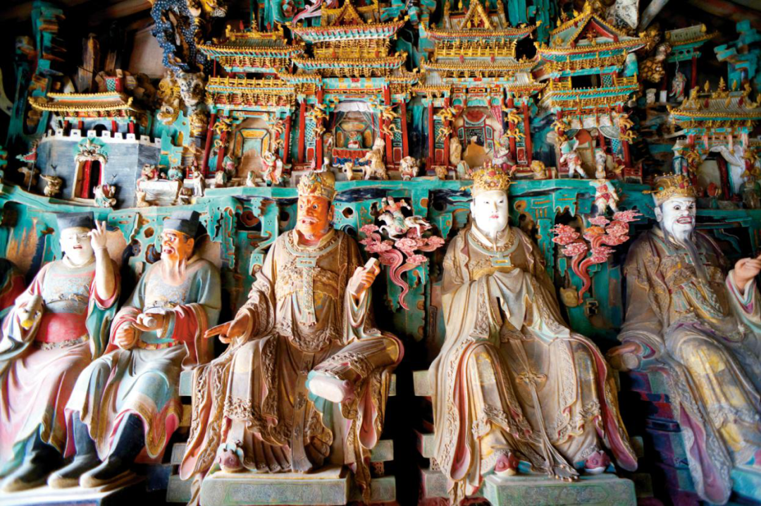 A scenic view of Changzhi Chongqing Temple