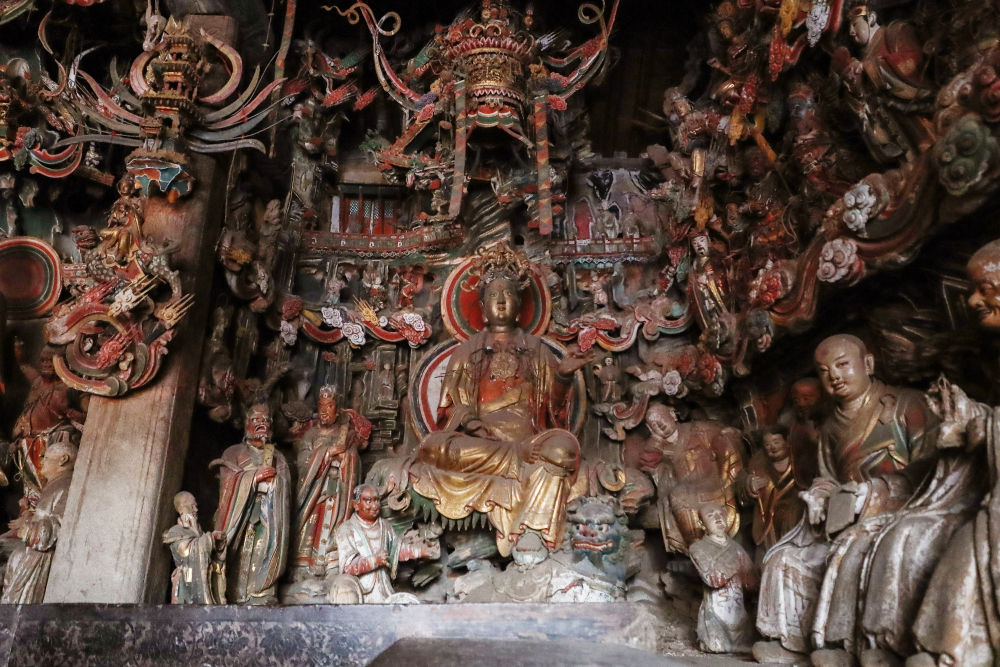 A scenic view of Changzhi Chongqing Temple