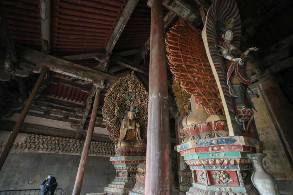 A scenic view of Changzhi Chongqing Temple