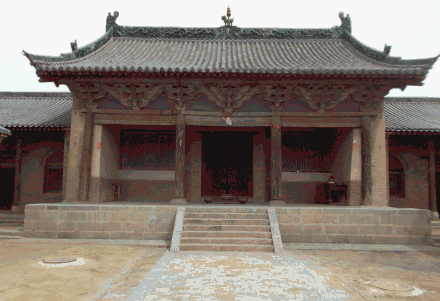 A scenic view of Changzhi Dongyi Longwang Miao