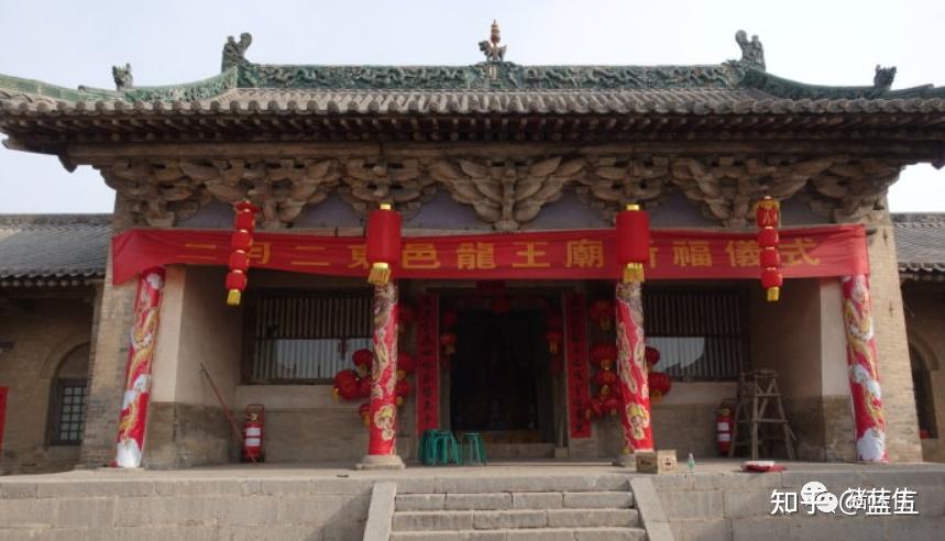 A scenic view of Changzhi Dongyi Longwang Miao