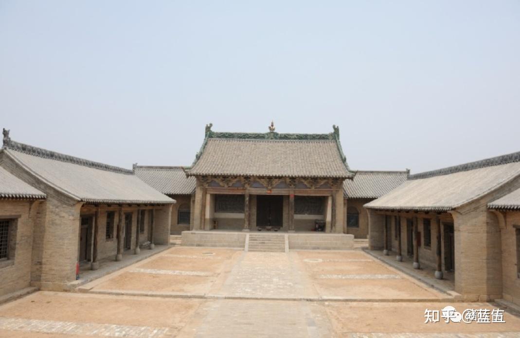 A scenic view of Changzhi Dongyi Longwang Miao
