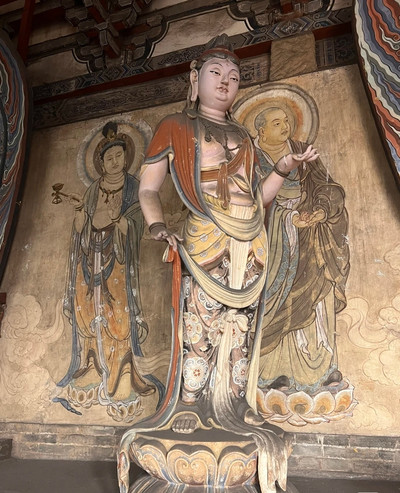 A scenic view of Changzhi Faxing Temple