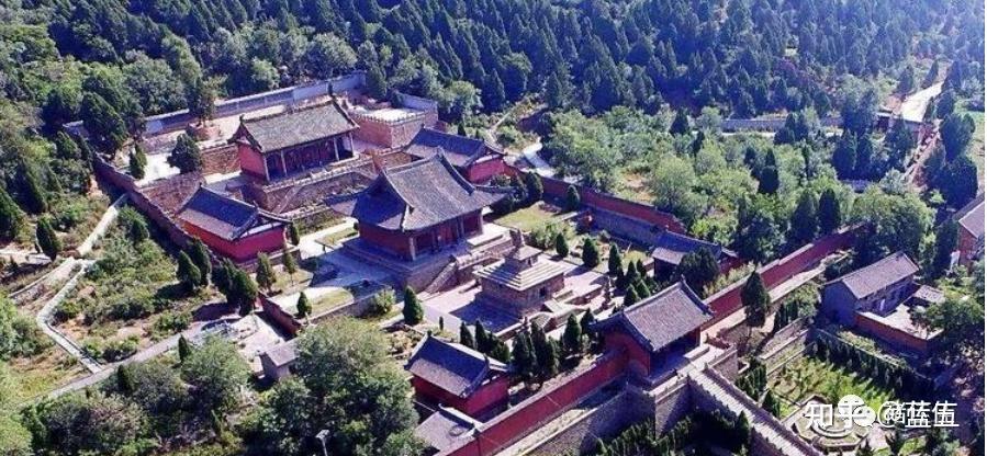 A scenic view of Changzhi Faxing Temple
