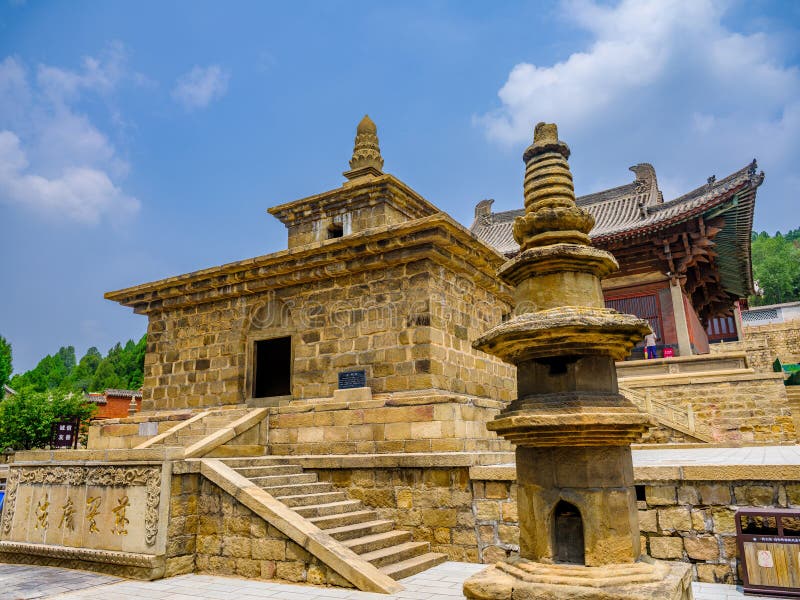 A scenic view of Changzhi Faxing Temple