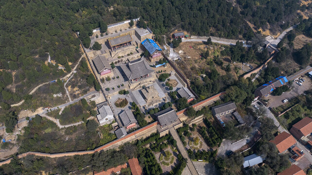 A scenic view of Changzhi Faxing Temple