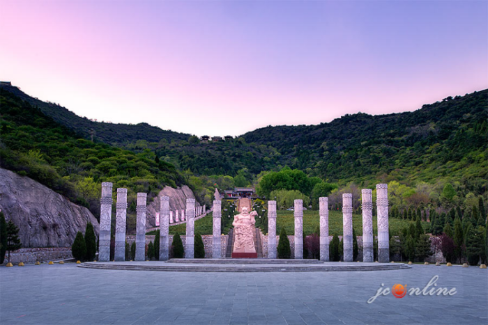 A scenic view of Changzhi Guancun Yandi Temple